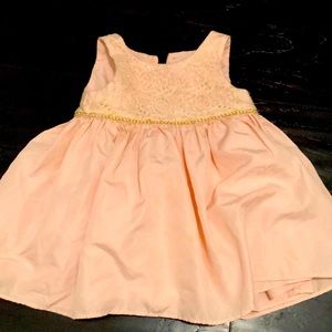 Pretty pink baby dress